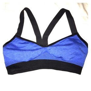 Lululemon Black and Blue Sports Bra